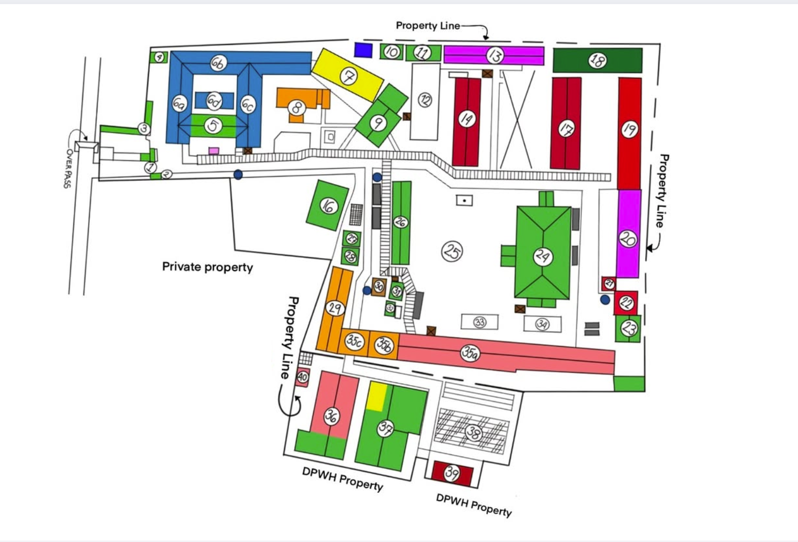 2D University Map